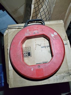 Steel fish tape 50 feet $15