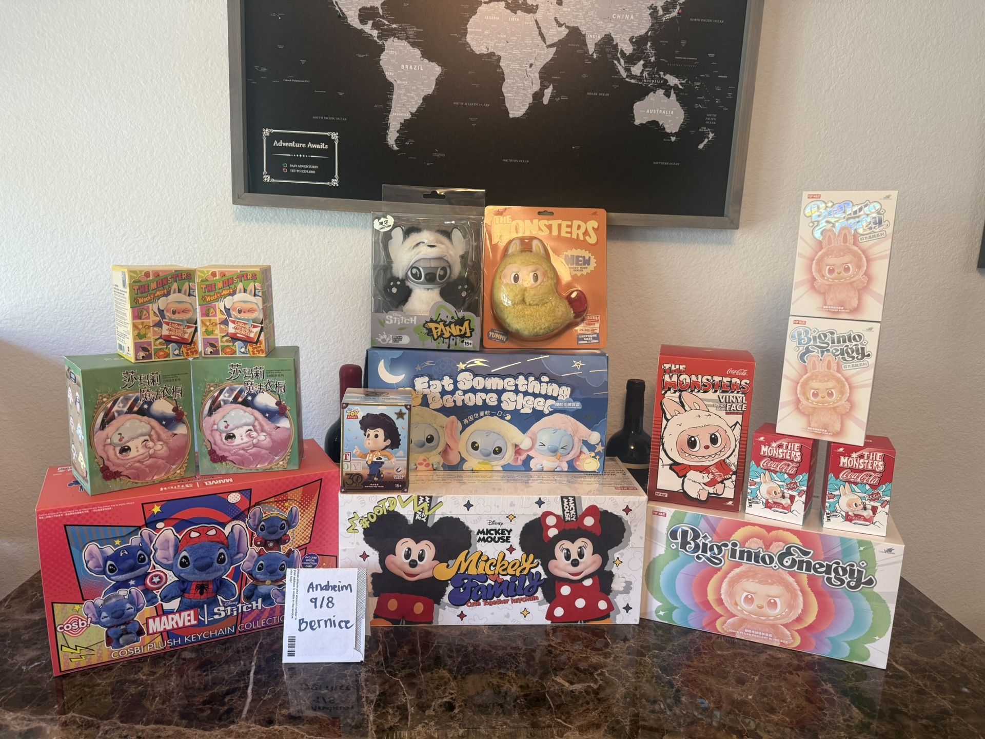 POPMART /STITCH/ LABUBU /DISNEY/ MICKEY/COCA COLA/SHRIMP