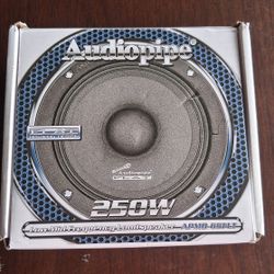 Pair of 2 - Audiopipe 6" 250W CAR Audio MIDBASS Speakers APMB6NDB