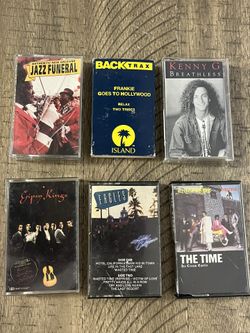 6 Audio Cassette Tapes The eagles Hotel California And More 