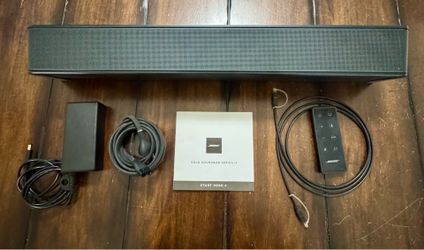 Bose Solo Soundbar Series II w/ Remote & Accessories