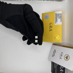 S925 Moissanite Earrings With 14k Gold Plated 