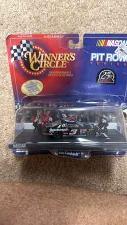 Dale Earnhardt Sr winners circle pit row series