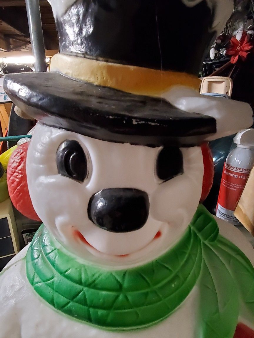 Snowman/ Blowmold/ Vintage