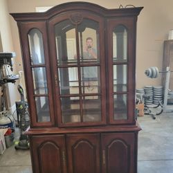 Cherry Hutch Cabinet 