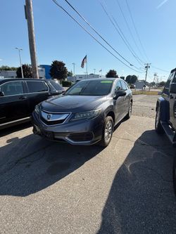 Acura Mdx 2017 dark grey black leather seats 168743 miles