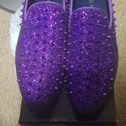 Purple Dress Shoes