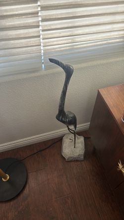 Mid century flamingo