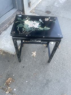 Black Lacquer Table