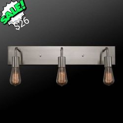 Globe Electric

Holden 24.03 in. 3-Light Brushed Nickel Vanity Light


