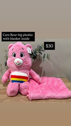 Care Bears Cheer Bear Large Plush with Blanket