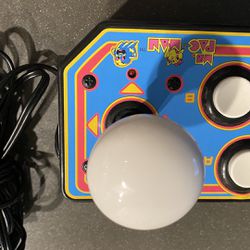 Vintage Plug & Play Namco Classic Arcade Video Game Ms. Pac Man Travel Console