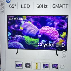 Samsung 65 Inch 4k Uhd Led LCD Tv Du7200 Series - 6 Months Old 