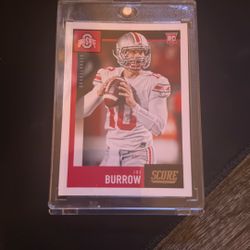 Joe Burrow Rookie Ohio State