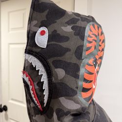 Bape Hoodie Camo Full Zip Hoodie 