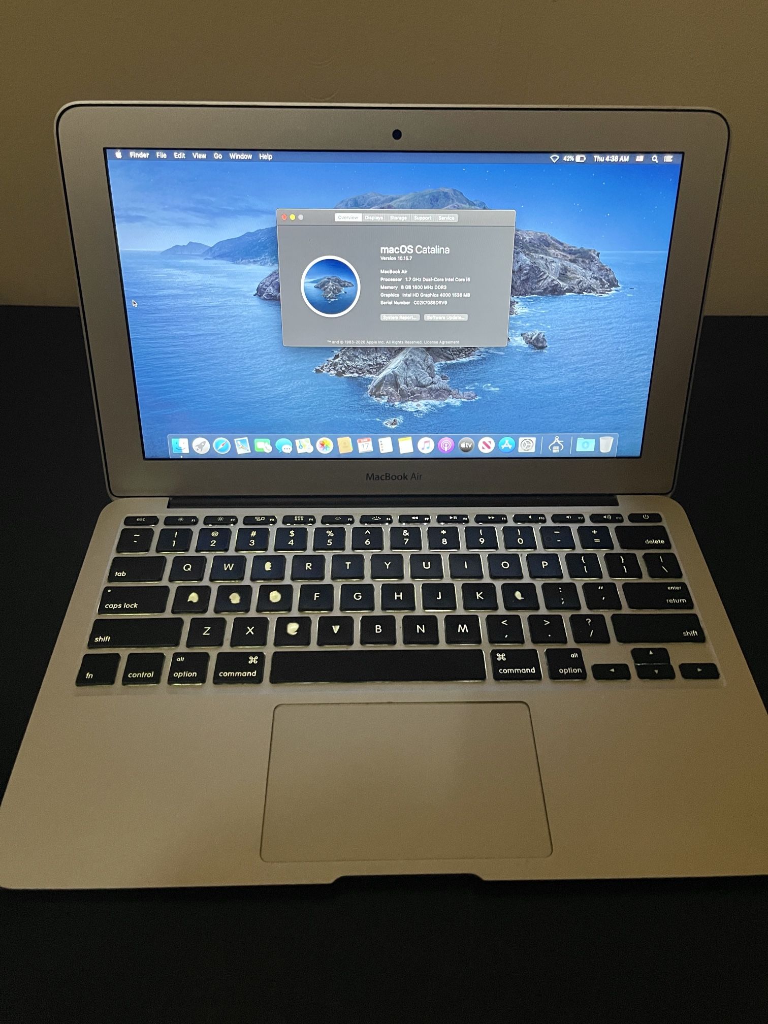 Apple MacBook Air 2012 (11-inch) Laptop (Broken)