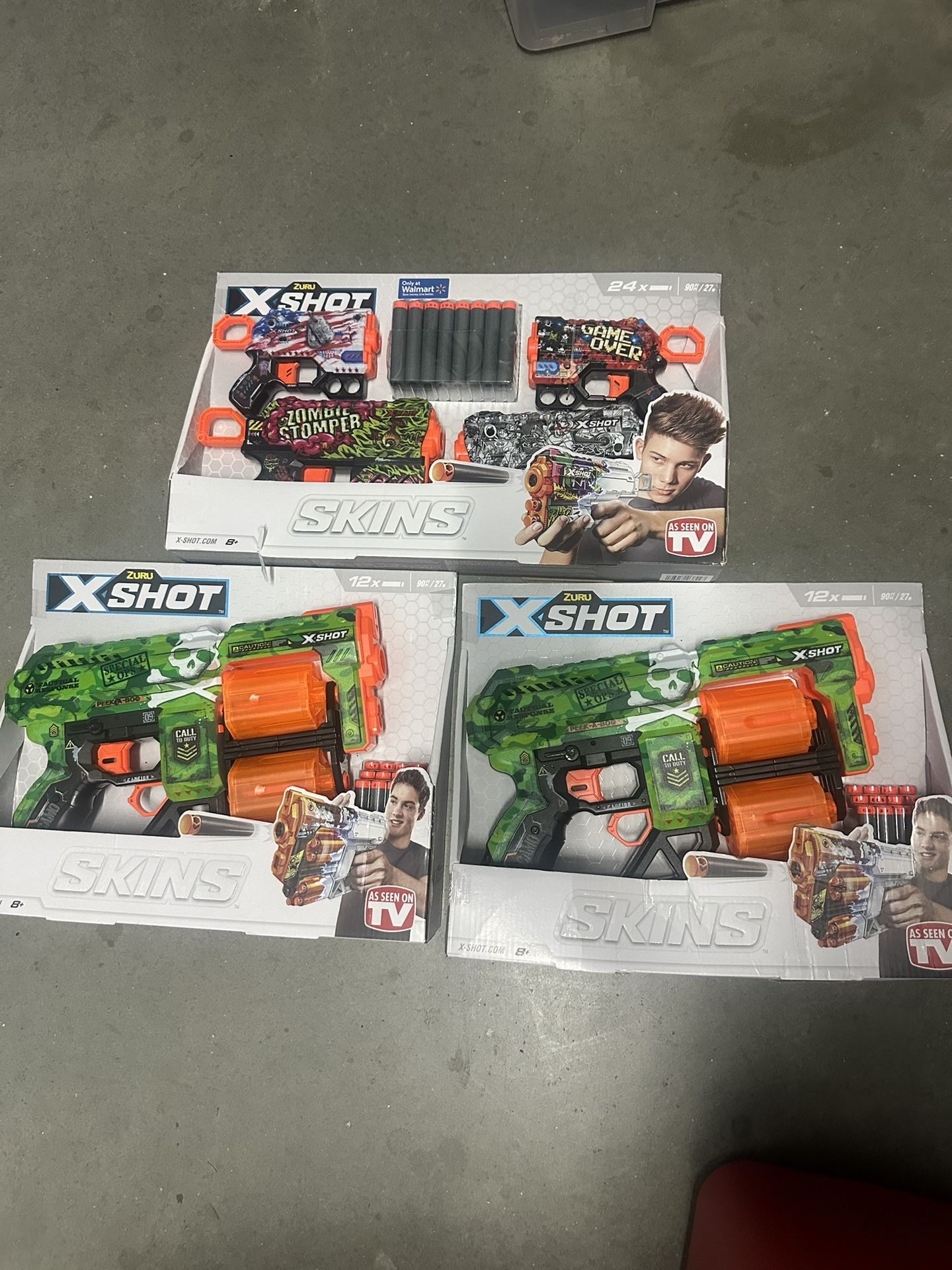 Zuru X-Shot (3 For $25) ***Willing to Negotiate