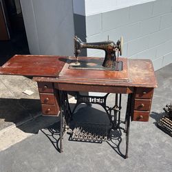 Antique sewing machine