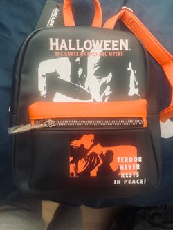 Halloween the movie Michael Myers purse/ mini backpack