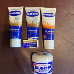 New Blue-emu ointment five dollars each