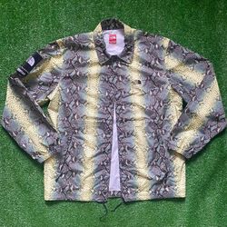 Supreme The North Face Snakeskin Taped Seam Coaches Jacket