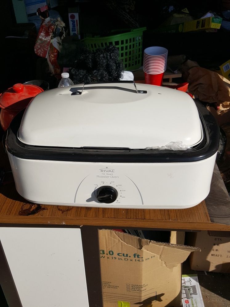 Rival 16 quart roaster oven