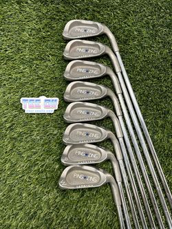 Ping Zing Karsten Blue Dot 3-PW Iron Set Stiff RH