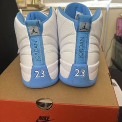 baby blue jordan 12s worn once