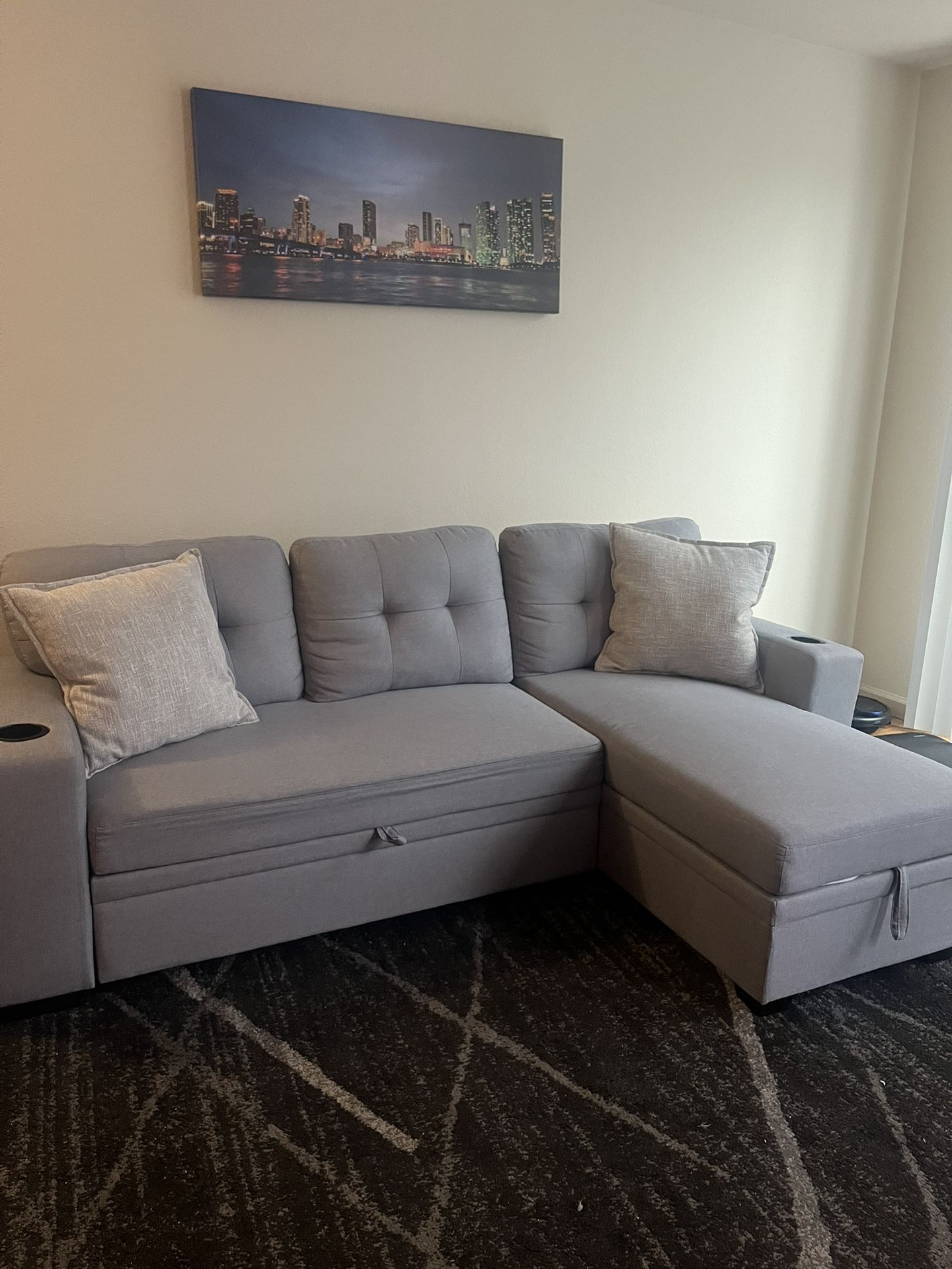 Sofa Pull Out Bed Sectional 