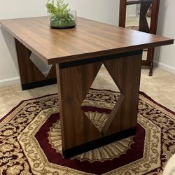 Dining Table Dark Walnut