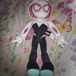 Marvel Talking Spider Gwen City Swinging Ghost Spider Plush Lights & Sounds