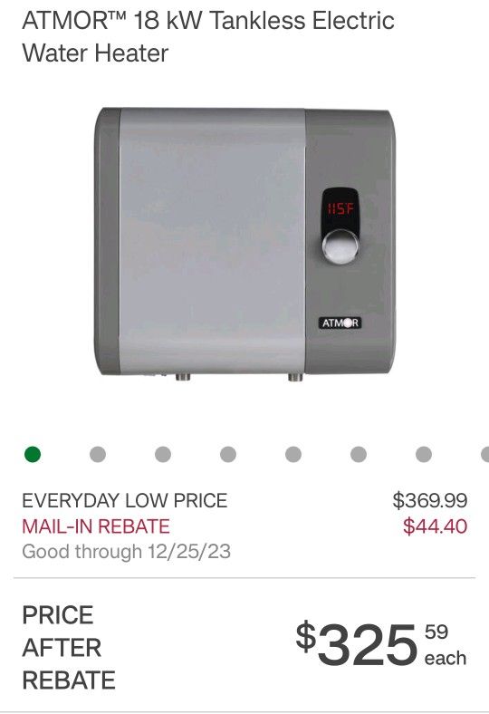 Tankless Water Heater