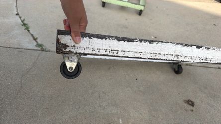 industrial dolly great for planters and potted plants