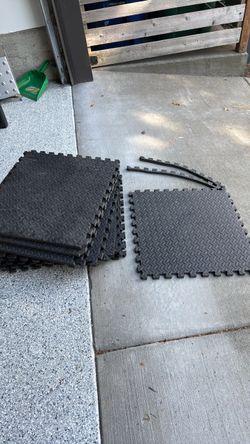 Gym floor may - Interlocking Foam Floor Tiles