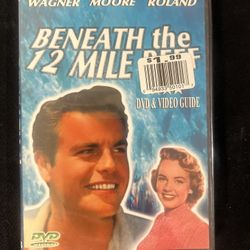 Beneath the 12 Mile Reef (DVD) Robert Wagner & Terry Moore (Sealed)