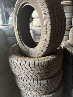 Vendo 275/55/R20 instacion y  balance las 4 Llanta Por $190