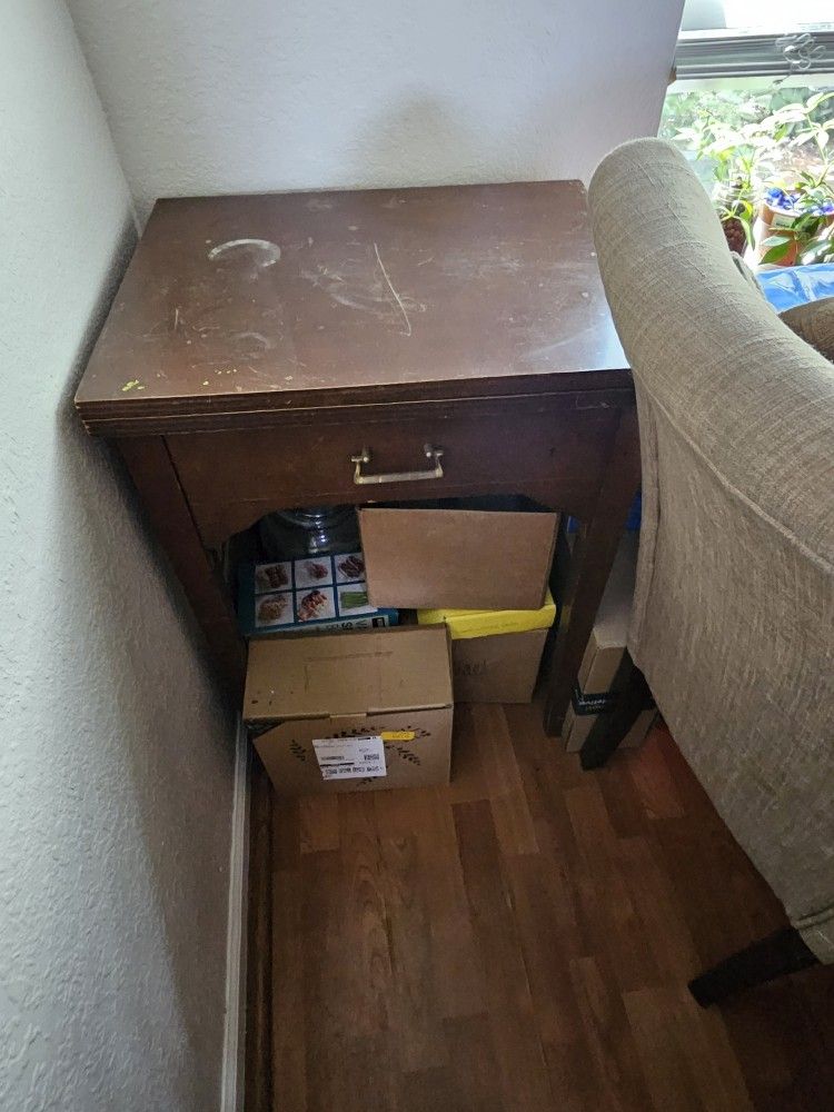 folding top sewing table