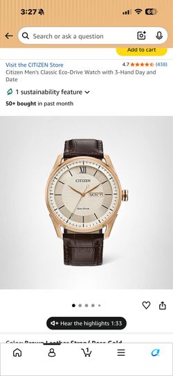 Citizens Eco-Drive Watch