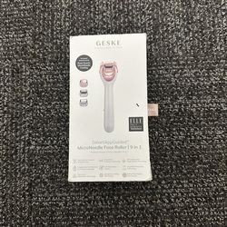 GESKE MicroNeedle Face Roller 9-in-1 • SmartApp Guided Tools Set •
