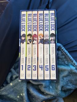Blue Lock Anime books 1-6