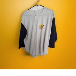 Mtv Music Television, Henley T-Shirt Excellent Condition Vintage Purchased Personally 1980