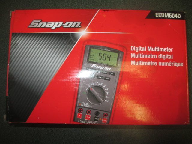 Pre-Owned Like New Snap On EEDM 504D Digital Multimeter