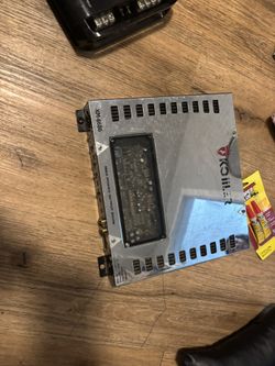 Cooler KX Series 2-Channel Car Audio Amplifier – 800W Max