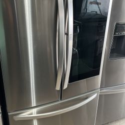 💯🎉LG Refrigerator Stainless Steel Nice💯🌠