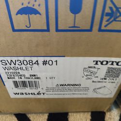 C5 Washlet Electric Heated Bidet Toilet Seat for Elongated Toilet (Cotton White)  Brand: TOTO SKU: SW3084-01