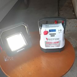 Led Work Light And Jumper 
