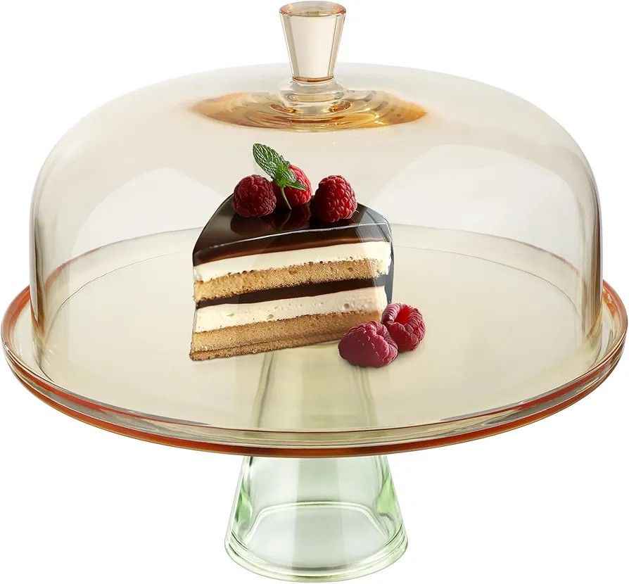Cake Stand With glass dome