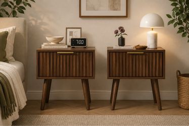 Modern Nightstand Pair | Brand New