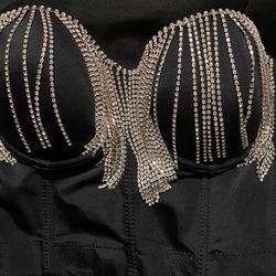 Rhinestone Bustier