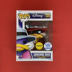 Funko POP #1328 Disney Darkwing Duck Negaduck Exclusive Chase Figure w Protector